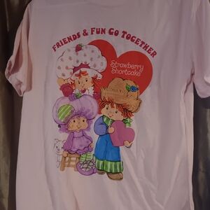 Womens LARGE 42-44 STRAWBERRY SHORTCAKE T SHIRT New